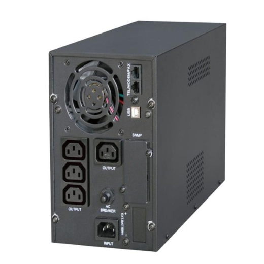ИБП EnerGenie EG-UPS-PS2000-01 2000VA, Line Int., AVR, 4xIEC, металл - 1