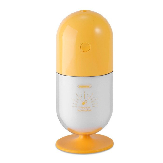 Увлажнитель воздуха Remax RT-A500 Capsule Mini Humidifier желтый (6954851281870) - 1
