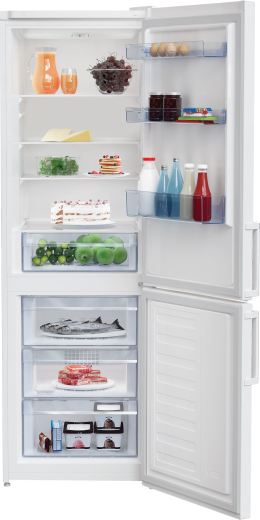 Холодильник с морозильной камерой Beko RCSA366K31W - 2