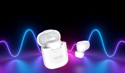 Bluetooth-гарнитура Tecno Minipods M1 White (4895180759475) - 7
