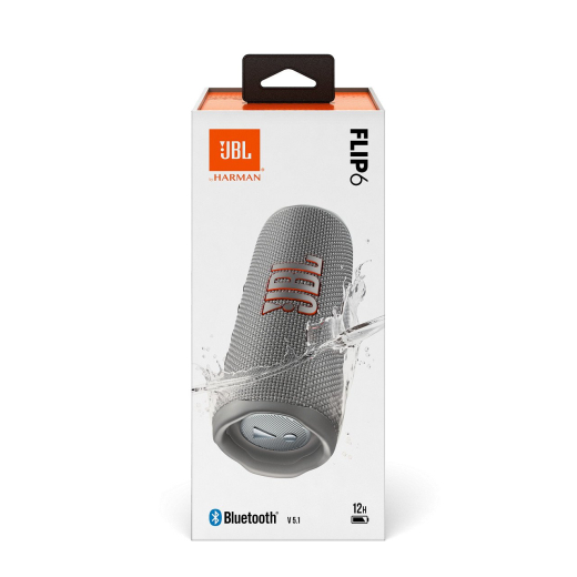 Акустична система JBL Flip 6 Grey (JBLFLIP6GREY) - 9