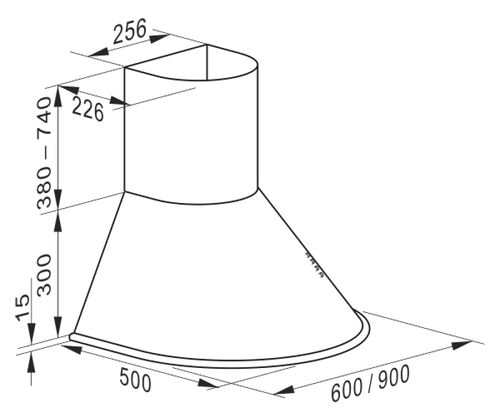 Вытяжка Kaiser A 9423 ElfBe Eco - 3