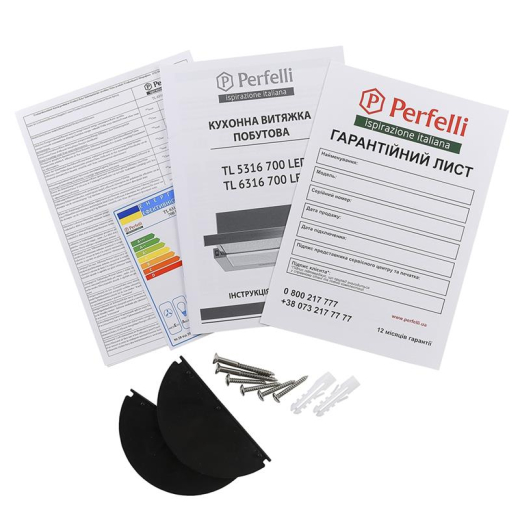 Витяжка Perfelli TL 6316 Full Inox 700 LED - 9