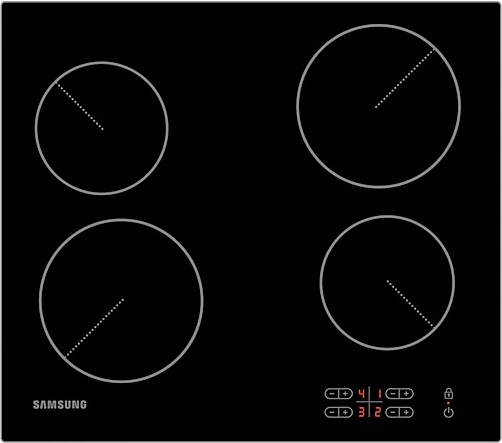 Варильна поверхня електрична Samsung NZ64T3506AK/WT - 1