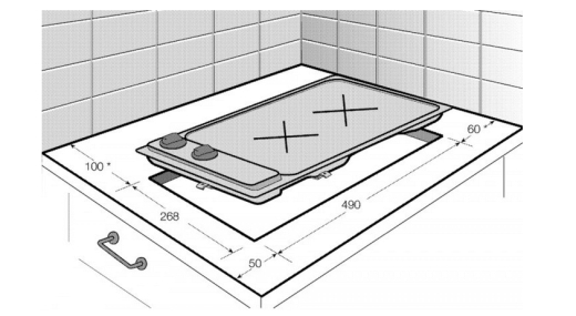 Варильна поверхня BEKO HDCG 32220 SX - 2