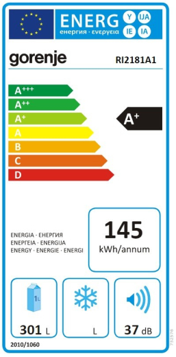 Вбудований холодильник Gorenje RI2181A1 - 5