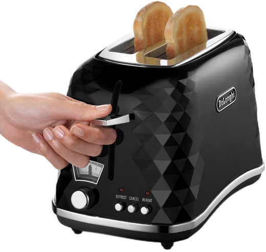Тостер DeLonghi CTJ 2103 BK Brillante - 4
