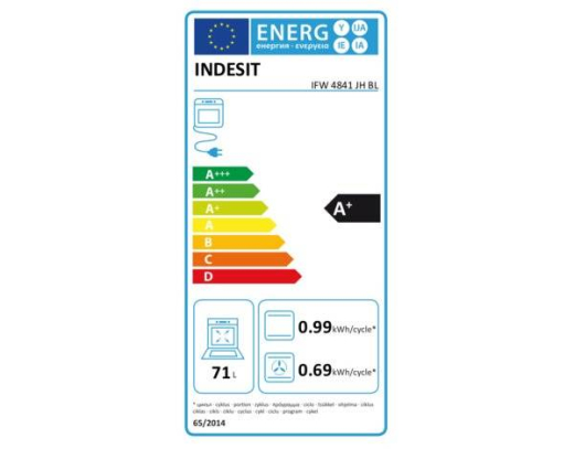 Вбудована духова шафа INDESIT IFW 4841 JH BL - 3