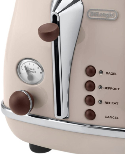 Тостер DeLonghi CTOV 2103 BG Icona Vintage - 2