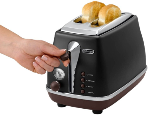 Тостер DeLonghi CTOV 2103 BK Icona Vintage - 4