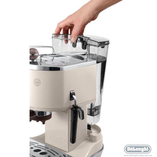 Рожкова кавоварка еспресо Delonghi Icona Vintage ECOV 311.BG - 2