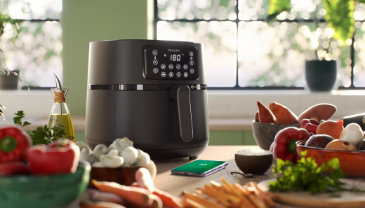 Мультипіч (аерофритюрниця) Philips XXL Connected HD9285/93 - 4
