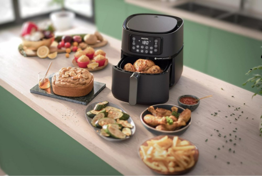 Мультипіч (аерофритюрниця) Philips XXL Connected HD9285/93 - 5