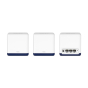Бездротовий маршрутизатор Mercusys Halo H50G(3-pack) (AC1900, 3хGE WAN/LAN, Beamforming, MESH, 3-pack) - 1
