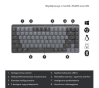 Клавіатура Logitech MX Mechanical Mini Minimalist Wireless Illuminated (920-010780) - 7