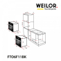 Духовой шкаф WEILOR FTO6F11BK - 20