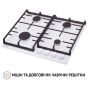 Поверхность газовая на металле Perfelli HGM 61427 WH - 2