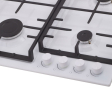 Газова варильна поверхня Perfelli HGM 61427 WH - 4