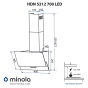 Вытяжка Minola HDN 5212 WH 700 LED - 14