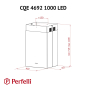 Витяжка Perfelli CQE 4692 I 1000 LED - 9
