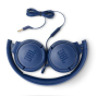 Навушники з мікрофоном JBL T500 Blue (JBLT500BLU) - 1