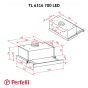Вытяжка Perfelli TL 6316 IV 700 LED - 11