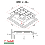 Варочная поверхность Perfelli HGM 61624 I - 10