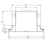 Вытяжка встраиваемая Akpo WK-10 Neva Glass WH - 6