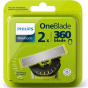 Картриджі / леза для гоління Philips OneBlade QP420/50 - 2
