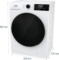 Стирально-сушильная машина автоматическая Gorenje WD2A164ADS - 11