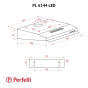 Вытяжка плоская Perfelli PL 6144 Dark BR LED - 10