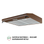 Вытяжка плоская Perfelli PL 6144 Dark BR LED - 2