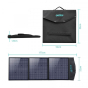 Солнечная панель для  УМБ Choetech 120W (177x53см) 1x120W,1*USB QC3.0 18W,1*USB-C PD3.0 60W, 1xUSBA 12W (SC008) - 5