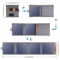 Солнечная панель для повербанка Choetech 14W SB 5V/2.1A max (SC004) - 3