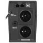 ДБЖ Armac HOME H/650E/LED, Line Interactive 650VA/390W, 2хFrench., USB-B LED (H/650E/LED) - 3