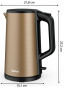 Электрочайник TEFAL DOUBLE LAYER SS KI583C10 - 7