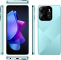 Смартфон TECNO Spark Go 2023 (BF7) 4/64Gb 2SIM Uyuni Blue (4895180793028) - 9