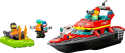 Конструктор Човен пожежної бригади LEGO City 60373 - 5