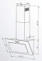 Витяжка Interline ROCK BL A/60 PB/2/T - 7