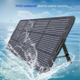 Солнечная панель для повербанка Choetech 200W (243x53см) 1x200W,1*USB QC3.0 18W,1*USB-C PD3.0 45W, 1xUSBA 12W (SC011-BK) - 6