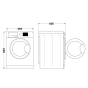Стиральная машина Whirlpool FFB11469BCVUA - 4