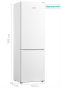 Холодильник з морозильною камерою Prime Technics RFS 1809 M - 4