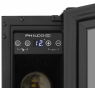 Philco Холодильник для вина, 81.3х57х52.5, холод.відд.-18л, зон - 1, пляш.-6, диспл, підсвітка, чорний - 2