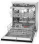 Вбудована посудомийна машина Amica DIM64C7EBOqH - 4