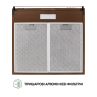 Витяжка плоска Perfelli PL 5144 Dark BR LED - 7