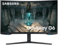 Монітор Samsung Odyssey G6 LS32BG650E (LS32BG650EIXUA) Black Curved - 1