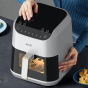 Мультипіч (аерофритюрниця) Deerma Air Fryer KZ130 (DEM-KZ130W) - 7