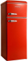 SNAIGE Холодильник з верхн. мороз., 172.5x63х56, холод.відд.-201л, мороз.відд.-57л, 2дв., A++, ST, retro, червоний - 1