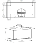 Вытяжка встраиваемая AMICA OMP6254BG Studio - 9