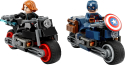 LEGO Конструктор Marvel Мотоцикли Чорної Вдови й Капітана Америка - 5